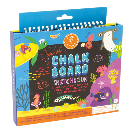 Chalkboard Sketchbook - Ocean Adventures