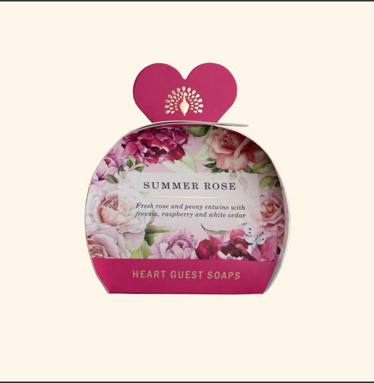Signature Summer Rose - Heart Guest Soaps
