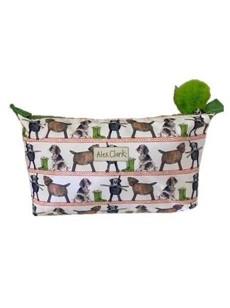 Alex Clark Country Dogs Wash Bag