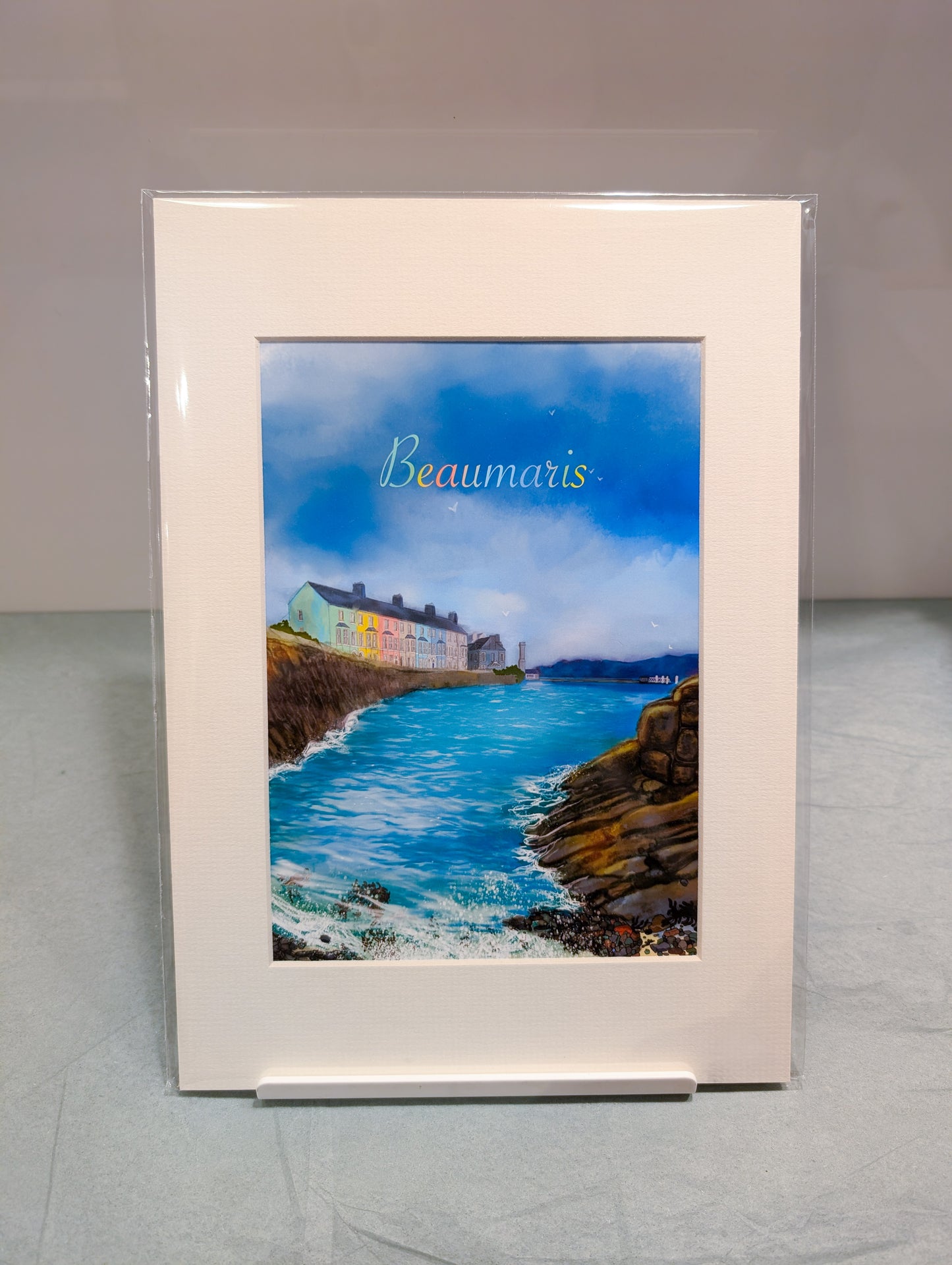 Mounted Beaumaris Print