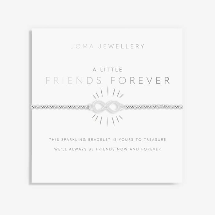 Children's A Little Friends Forever Silver Plated Bracelet