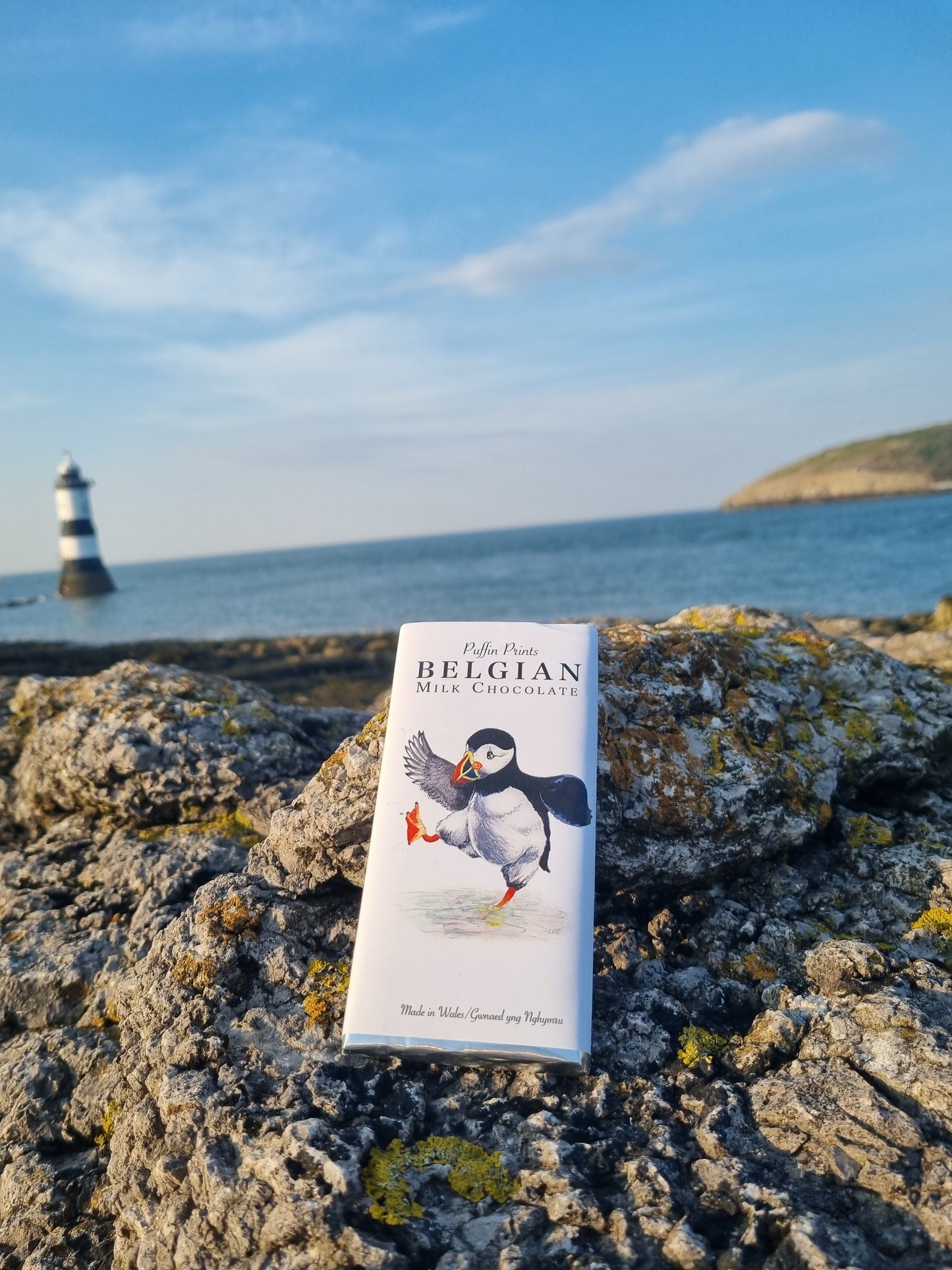 Puffin Prints Belgian Chocolate Bar