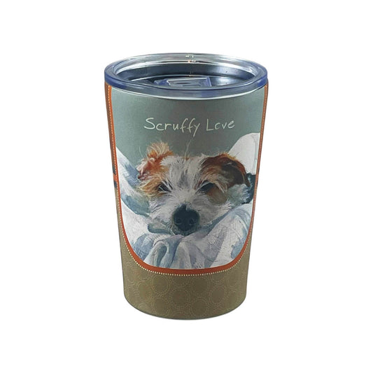 Scruffy Love Travel Cup | Small Vacuum Tumbler