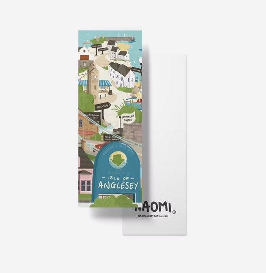 Anglesey Map Bookmark