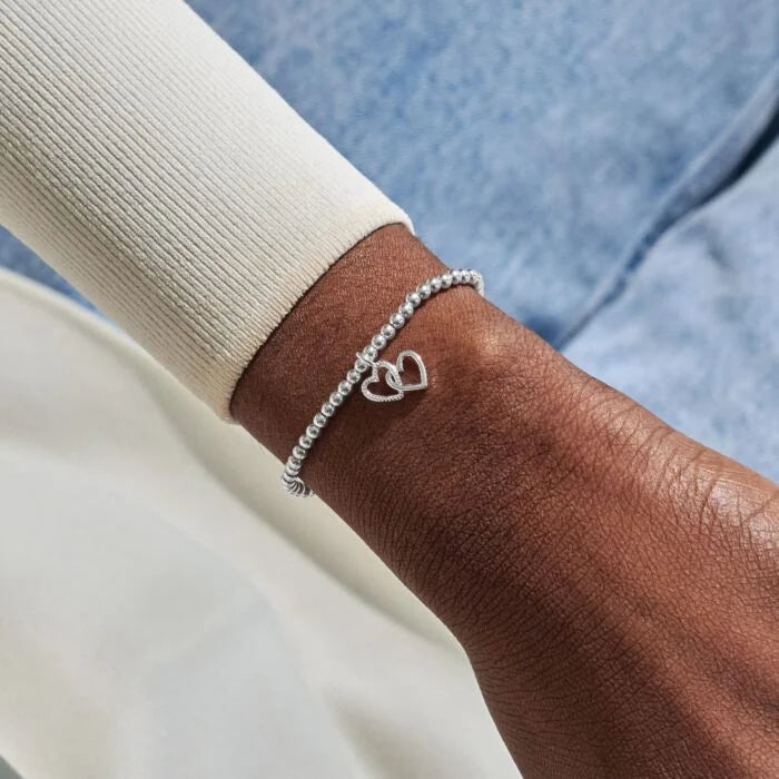 Joma Jewellery A Little ‘Friends Make Everything Better’ Silver Plated Bracelet