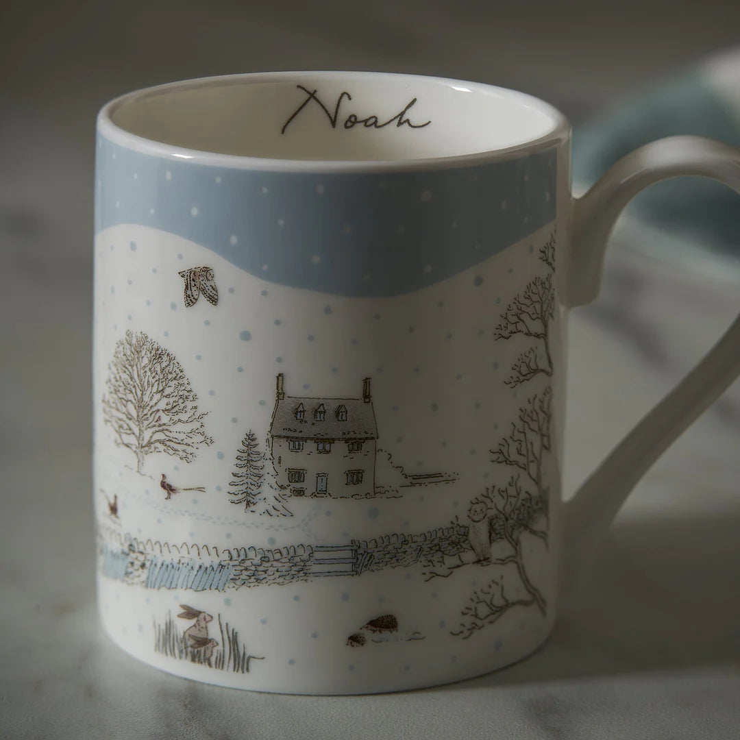 Snowy Cottage Mug