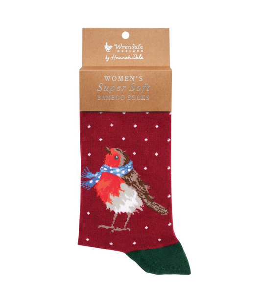‘Seasons Tweetings’ Robin Socks