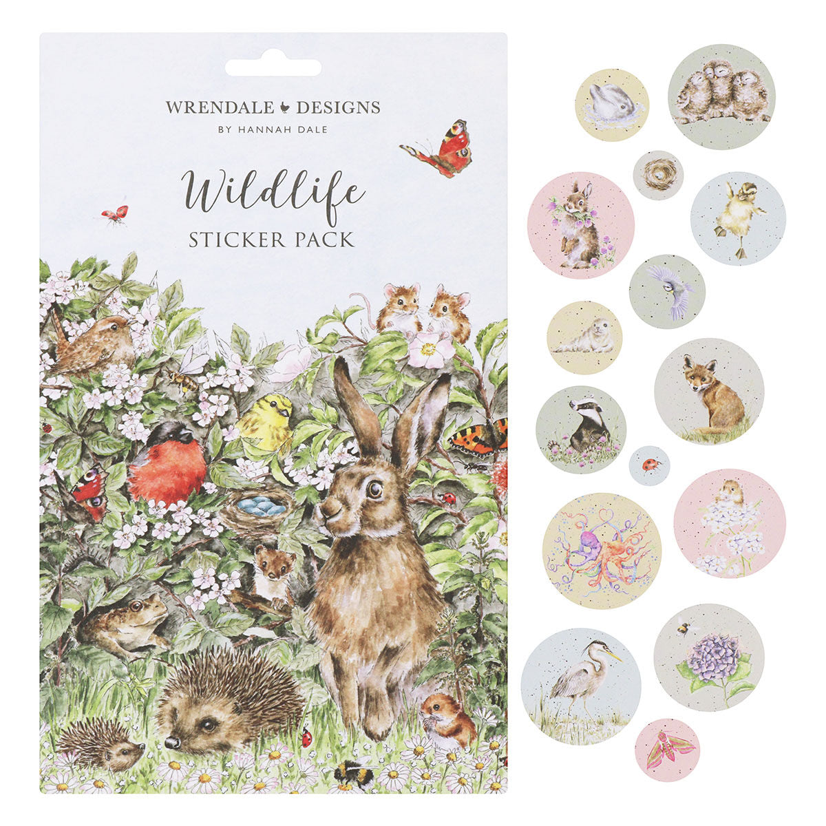 Wrendale Wildlife Sticker Pack