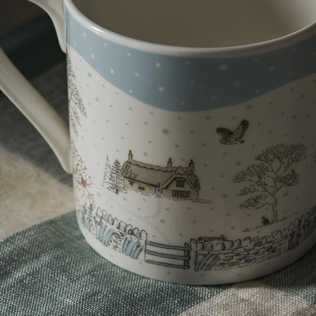 Snowy Cottage Mug