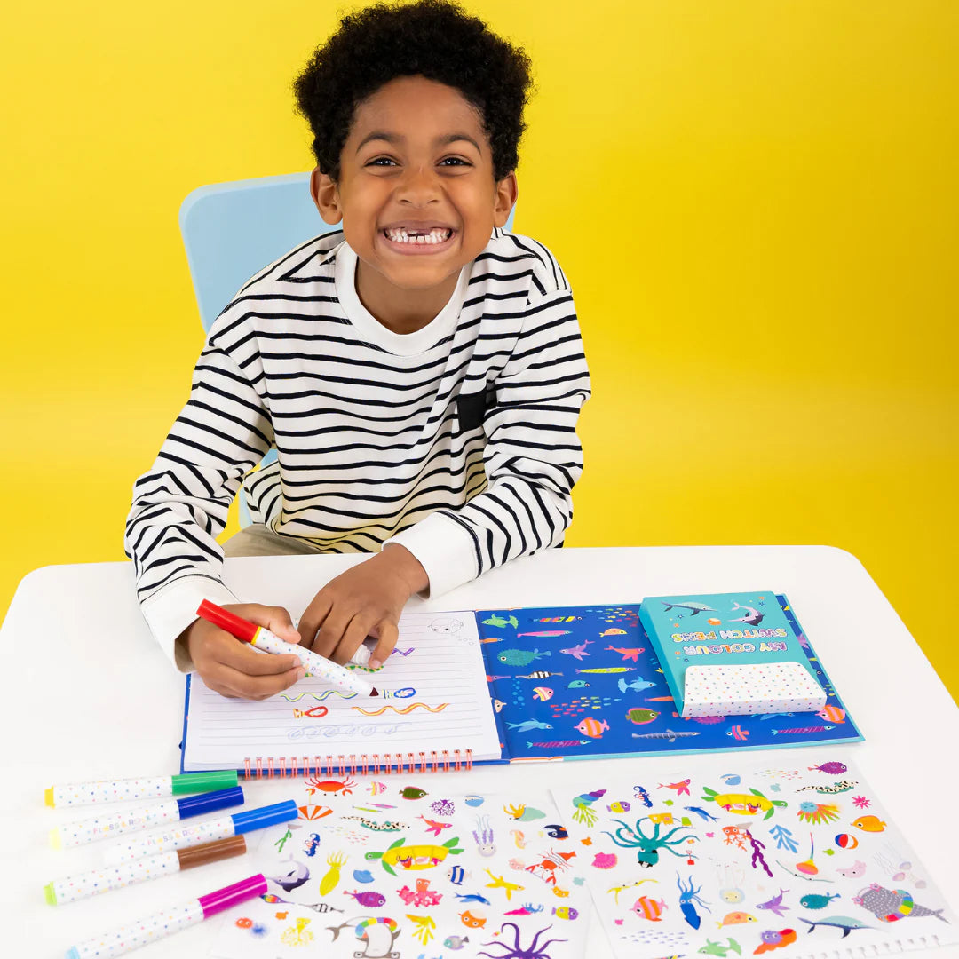 Colour Switch Magic Pens & Book - Ocean Adventures