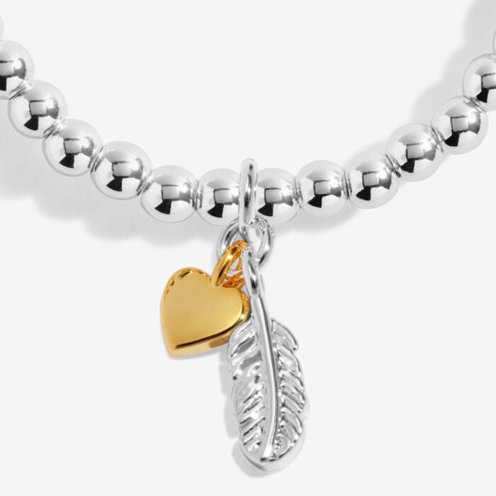 Joma Jewellery A Little ‘Sending Love And Strength’ Silver Plated Bracelet