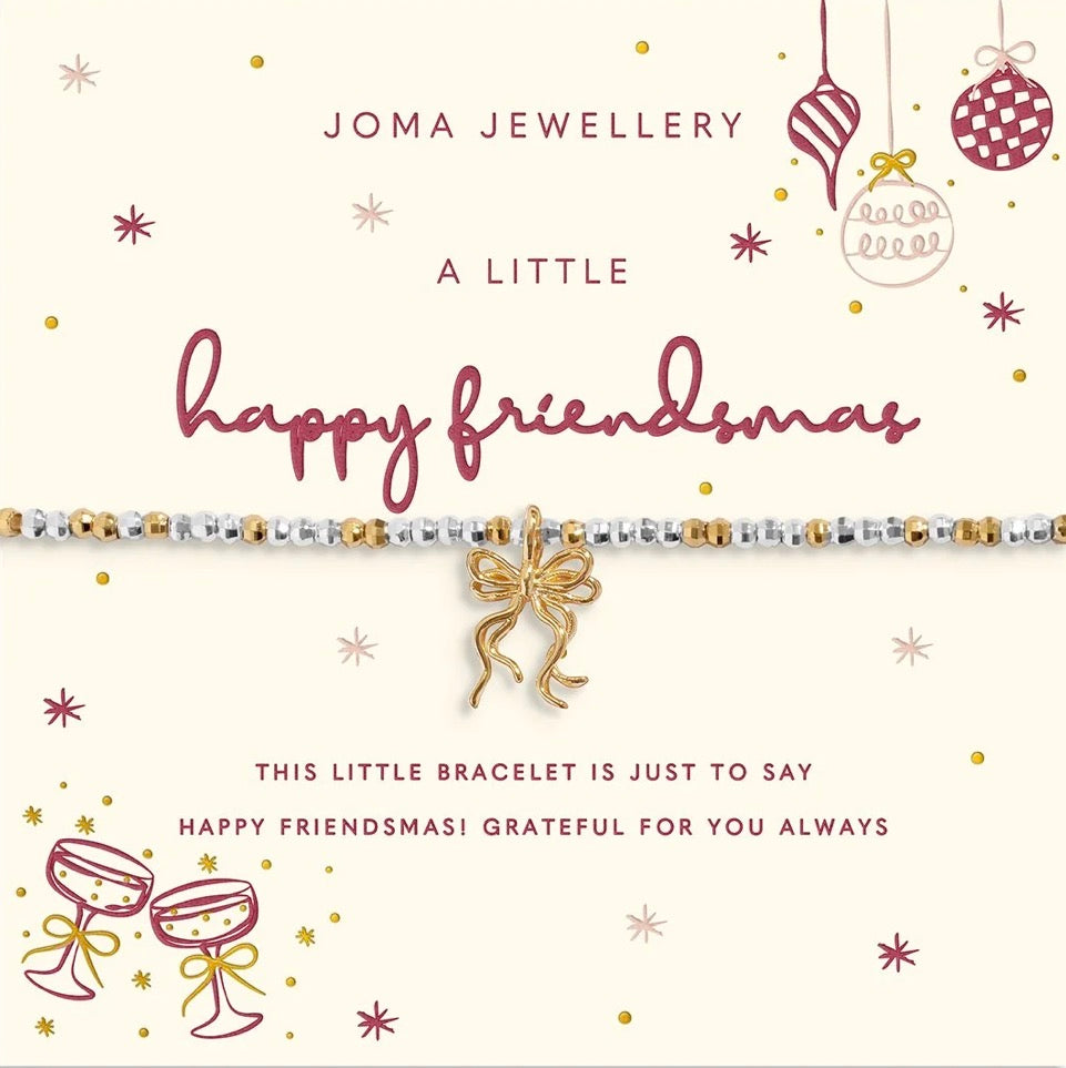 Joma Jewellery A Little ‘Happy Friendsmas’ Bracelet