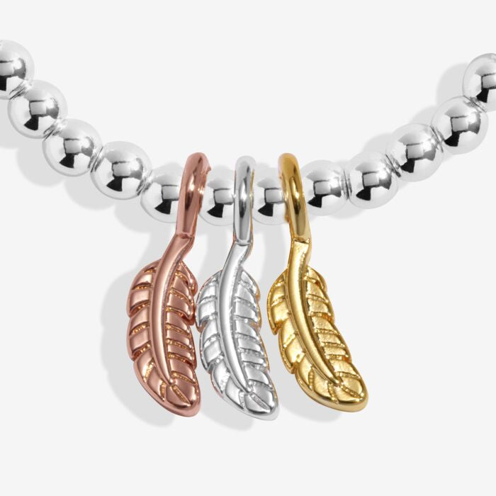 Joma Jewellery A Little Charmed Moments ‘Feathers Appear When Loved Ones Are Near’ Bracelet