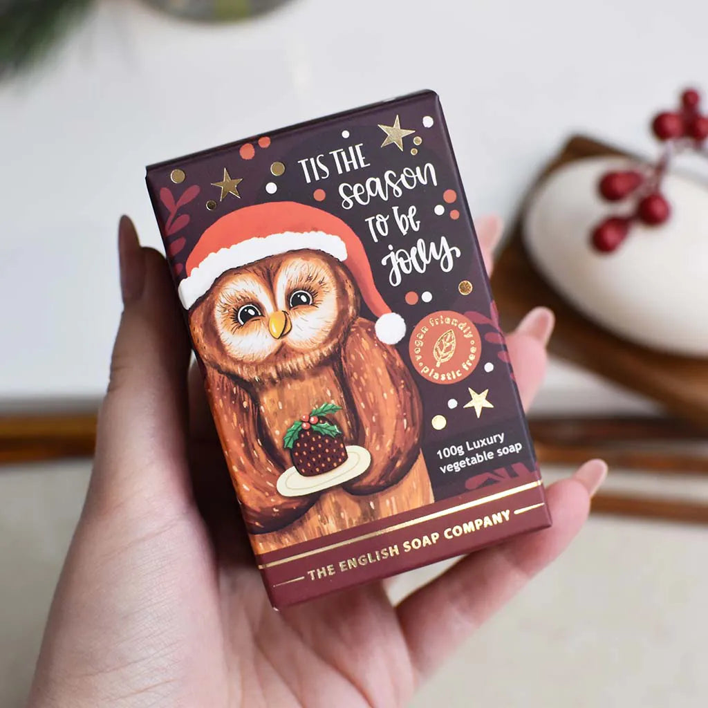 Christmas Owl Mini Soap