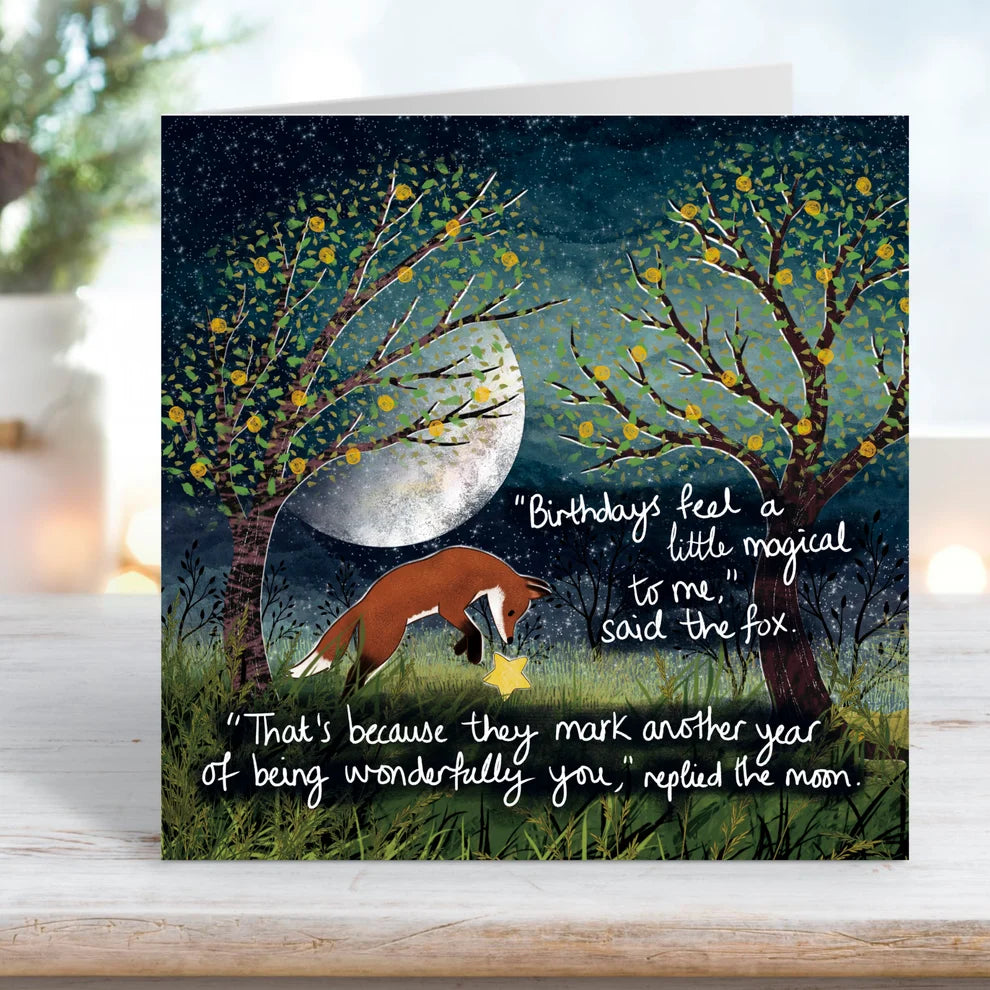‘Magical Birthday' Single Greeting Card