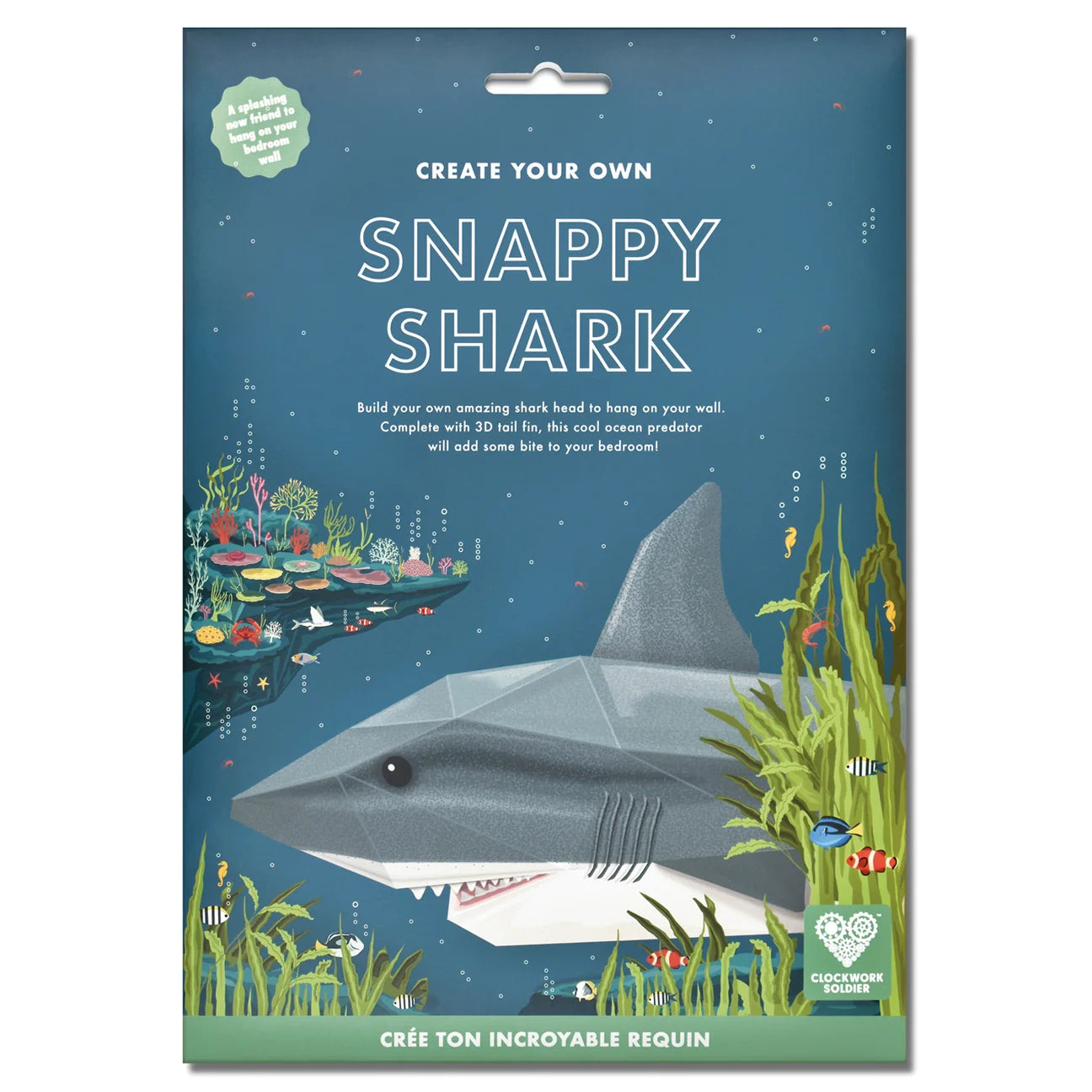 Clockwork Soilder Creat Your Own Snappy Shark