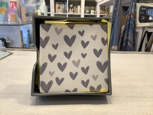 Viola Heart Set of 4 Coasters