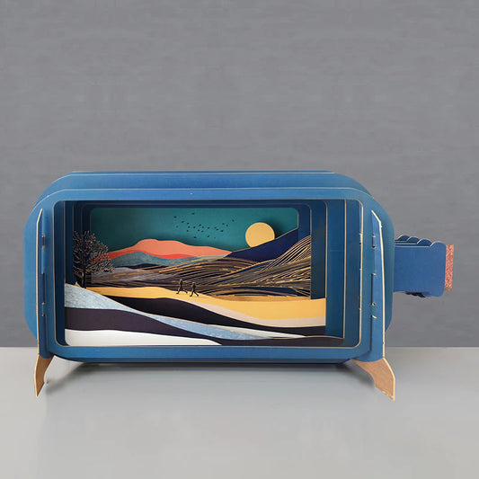 Alljoy Design Running Message In A Bottle Card