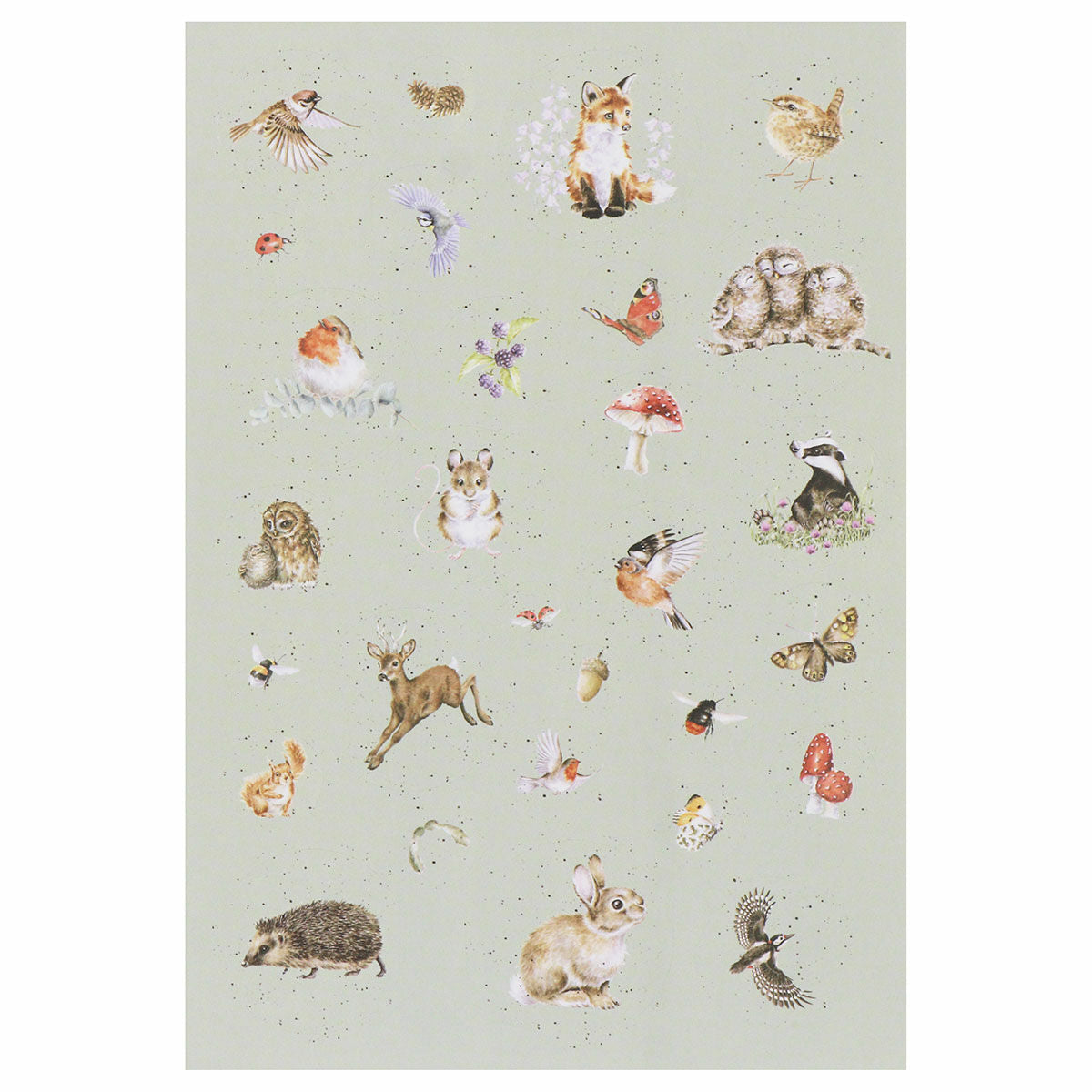 Wrendale Wildlife Sticker Pack