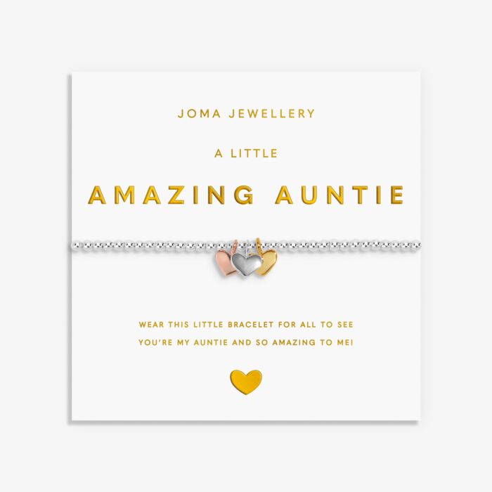 Joma Jewellery A Little Charmed Moments ‘Amazing Auntie’ Bracelet