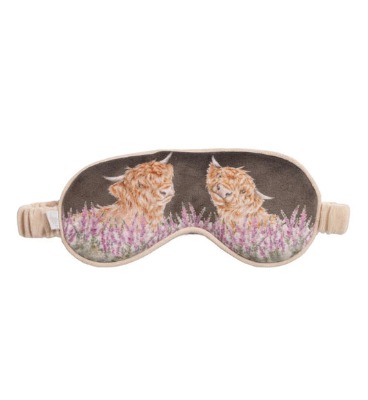 Wrendale “Just For Moo” Highland Cow Eye Mask