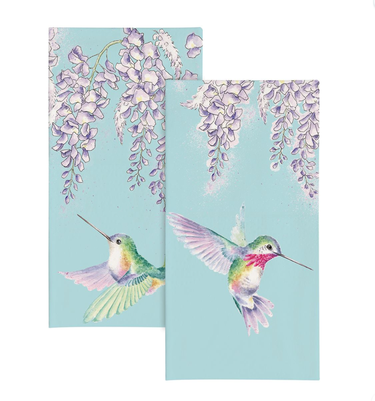 ‘Wisteria Wishes’ Hummingbird Pocket Tissues