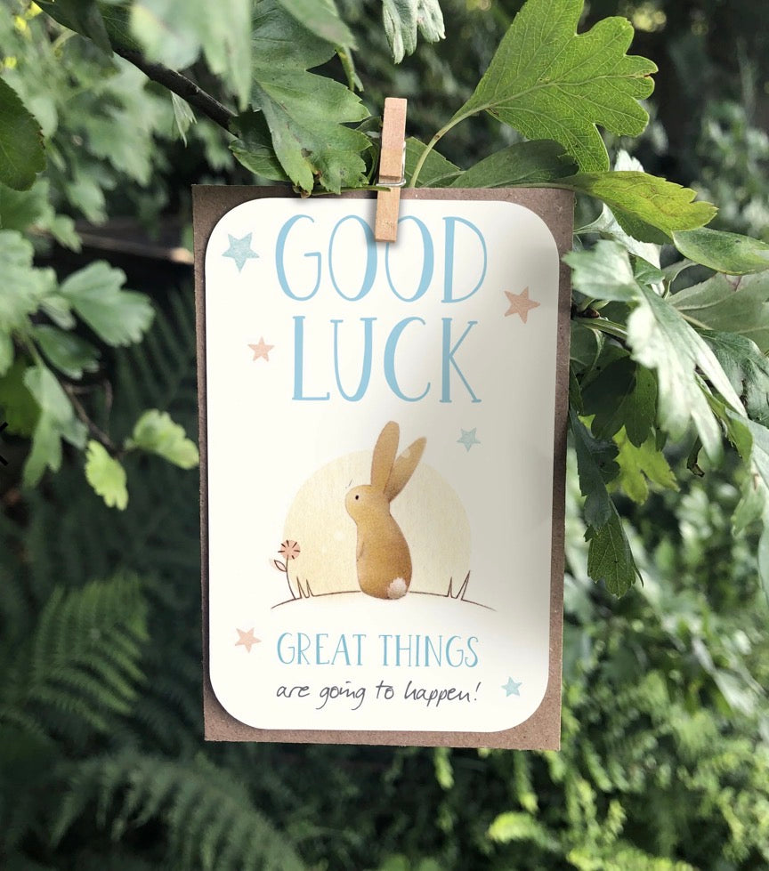 Ginger Betty “Good Luck” Keepsake Card