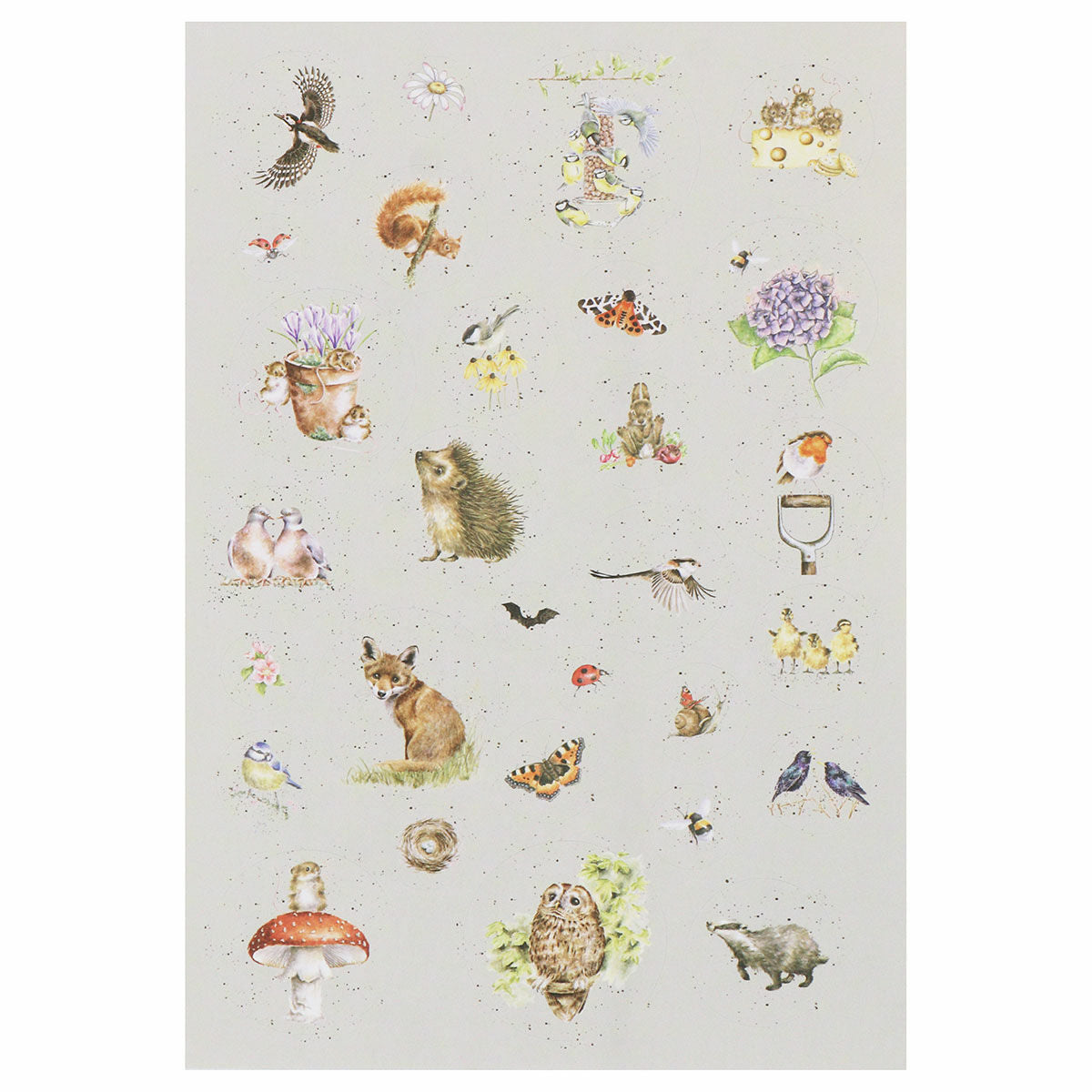Wrendale Wildlife Sticker Pack