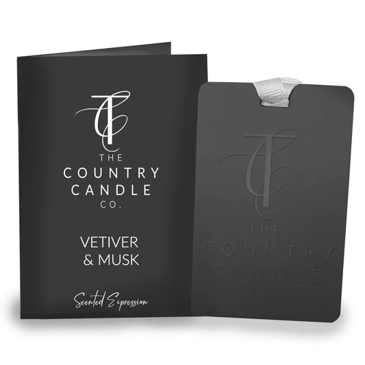 Vetiver & Musk Scented Expression Fragrance Card