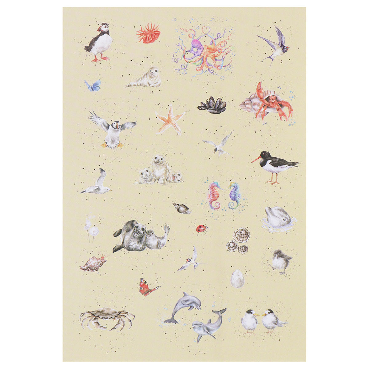 Wrendale Wildlife Sticker Pack