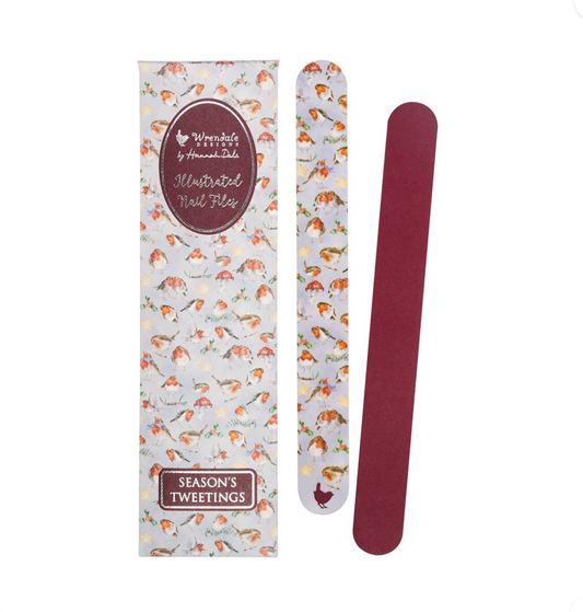 ‘Seasons Tweetings’ Robin Christmas Nail Files