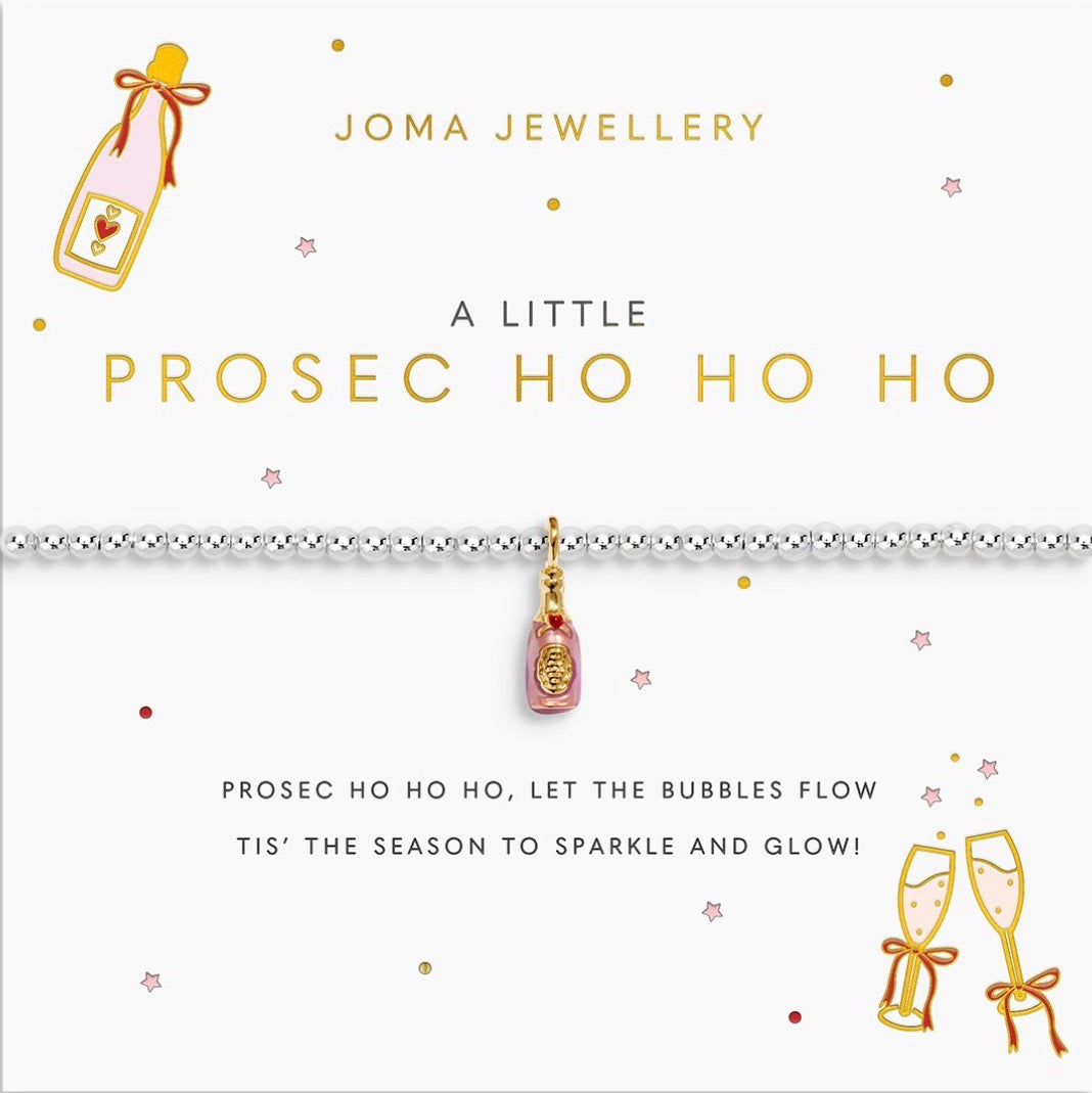 Joma Jewellery A Little ‘Prosec Ho Ho Ho’ Bracelet