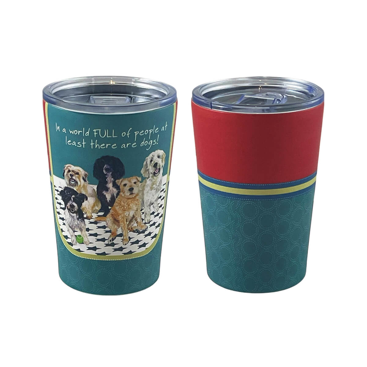 Funny Dogs Travel Cup | Small Vacuum Tumbler