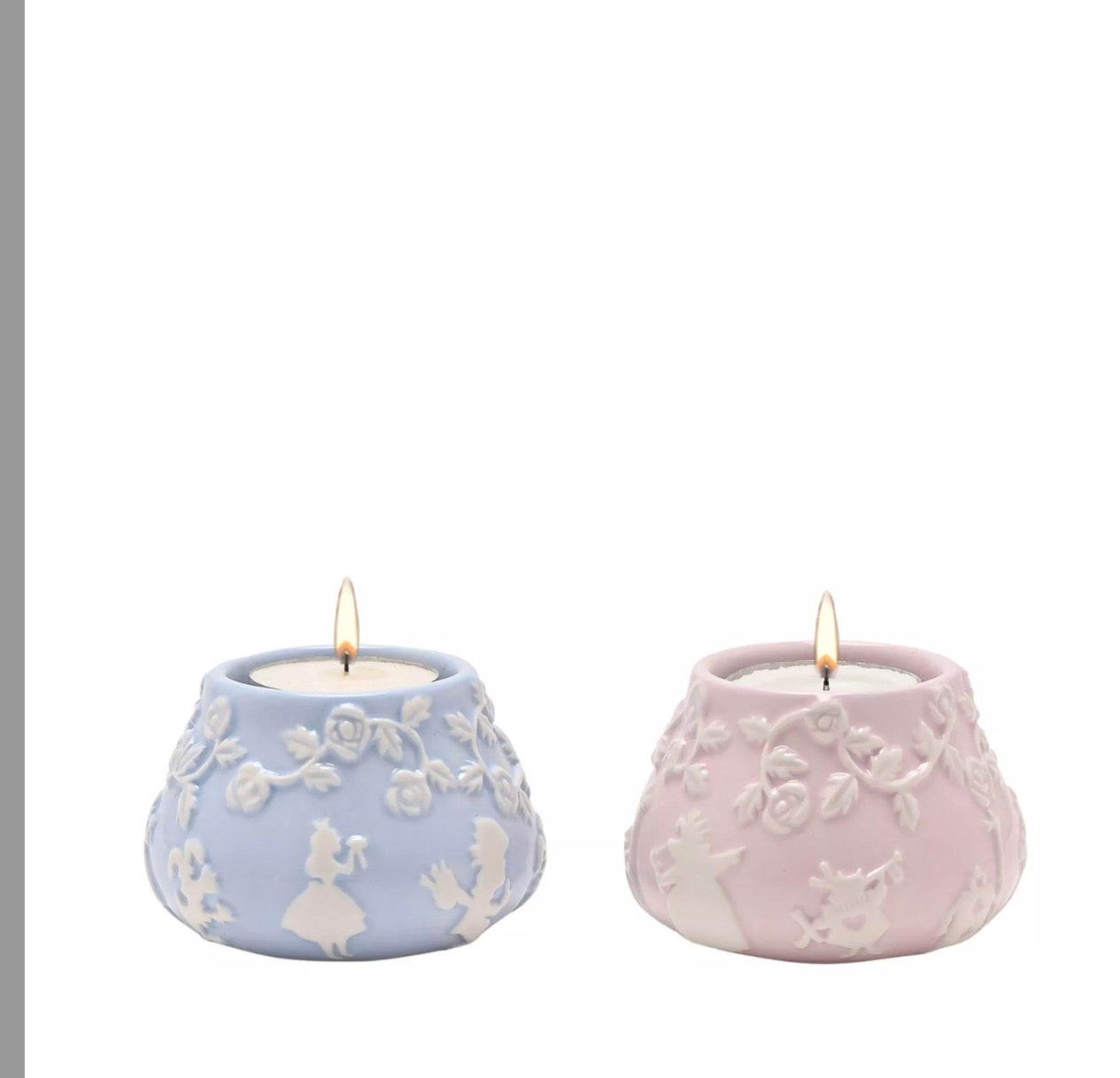 Disney Alice In Wonderland Set Of 2 Tealight Holders