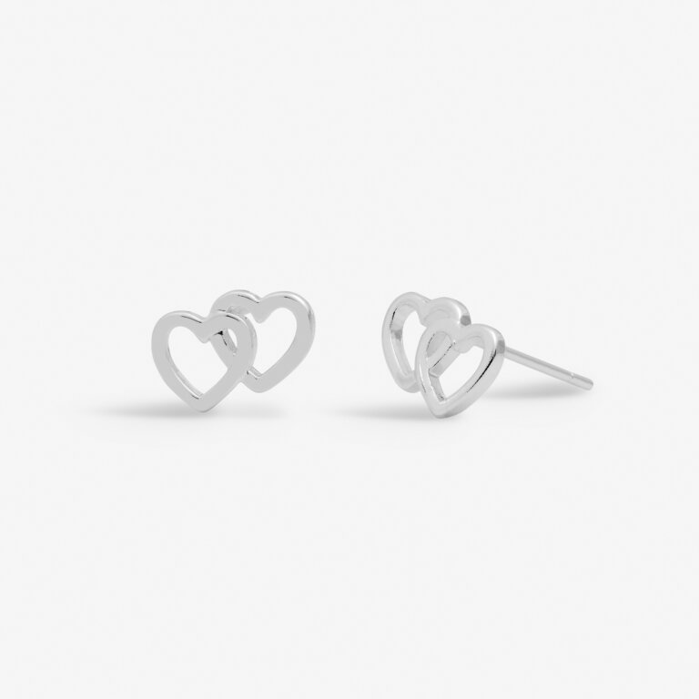 Life's A Charm  'Friendship' Earrings In Silver Plating