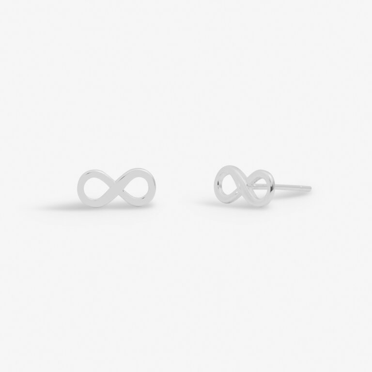 Life's A Charm  'Friendship' Earrings In Silver Plating