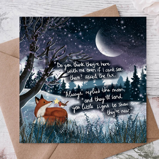 ‘Little Signs' Single Greeting Card