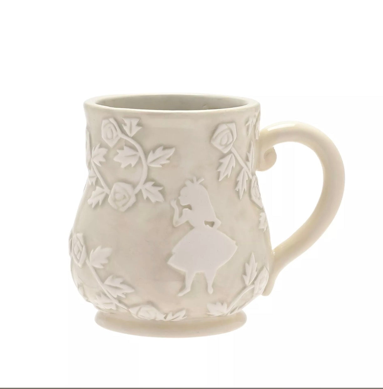 Disney Alice In Wonderland White Rabbit Ceramic Mug