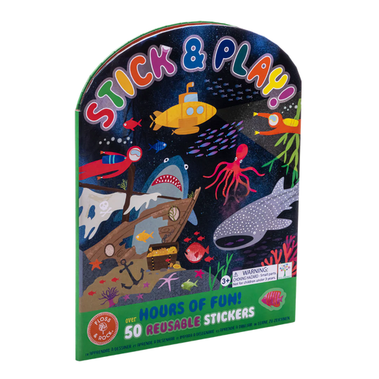 Stick N Play - Deep Sea Reusable Stickers & Sticker Scene Book