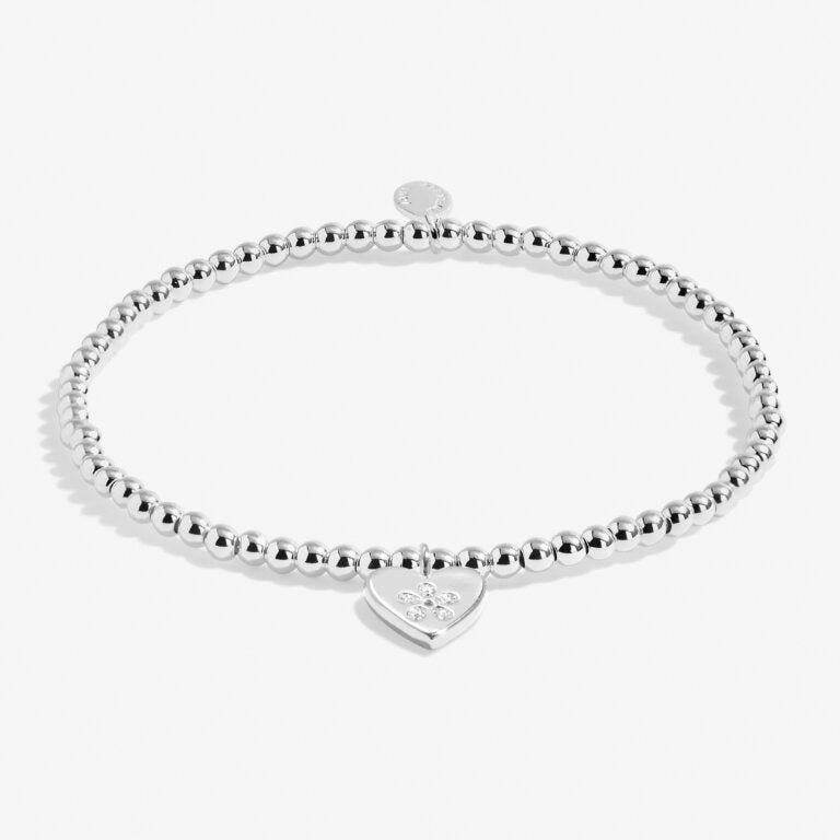 Mother's Day A Little 'If Mums Were Flowers I'd Pick You' Bracelet In Silver Plating