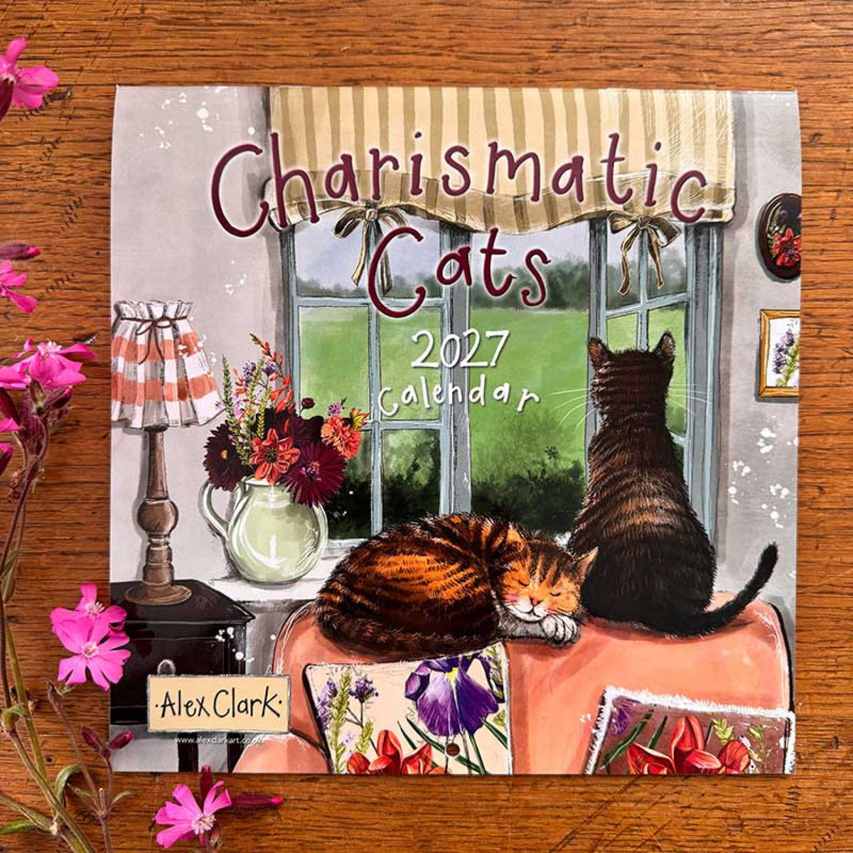 Alex Clark Charismatic Cats 2027 Calendar