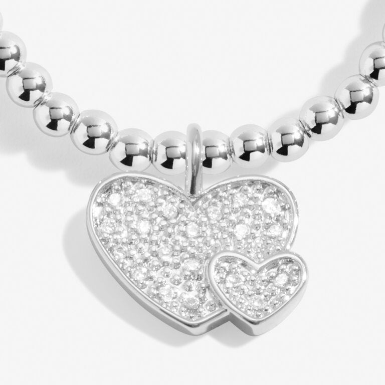 Joma Confetti A Little 'Lovely Mum' Bracelet In Silver Plating