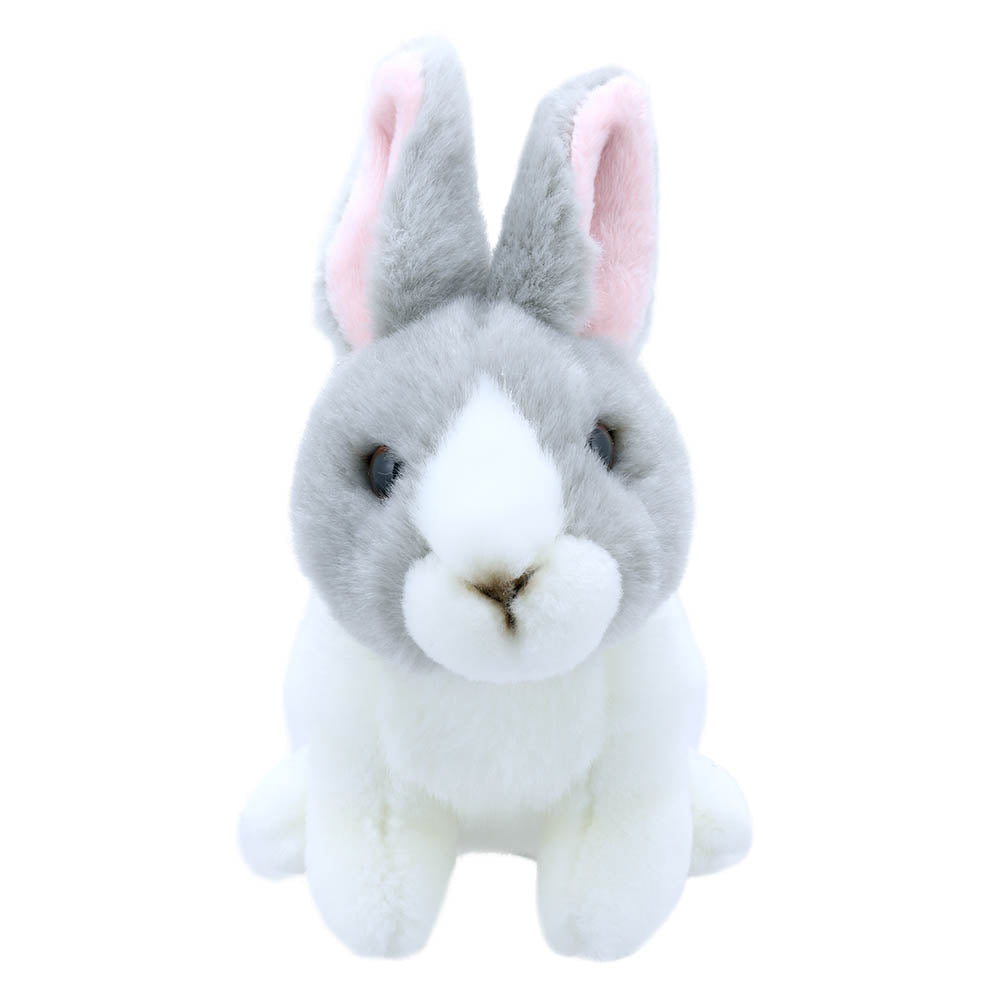 Mini Rabbit Grey & White