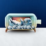 Alljoy Design Whales Message In A Bottle Card