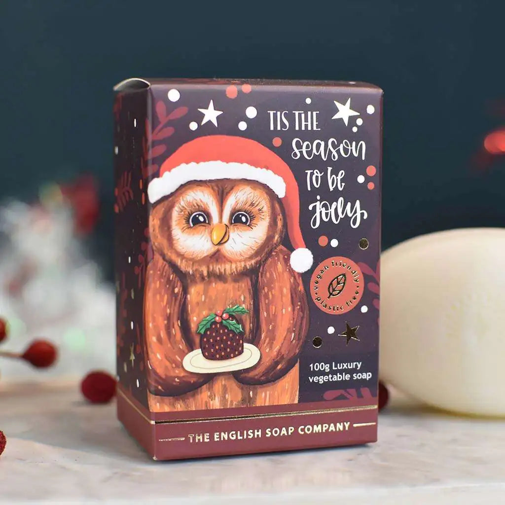 Christmas Owl Mini Soap