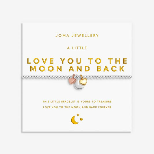 Joma Jewellery A Little Charmed Moments ‘Love You To The Moon And Back’ Bracelet