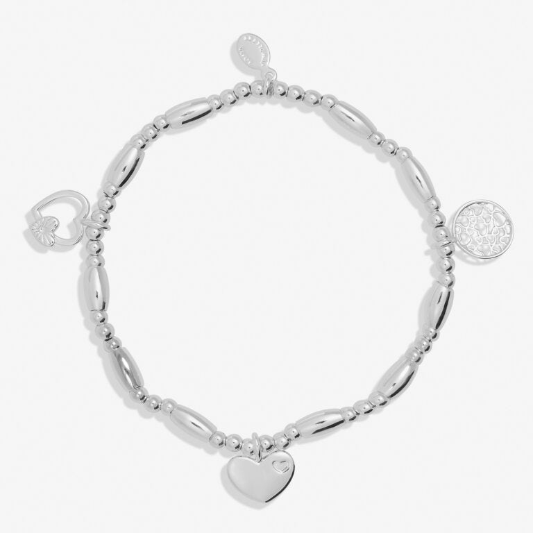 Life's A Charm 'Daughter' Bracelet In Silver Platin