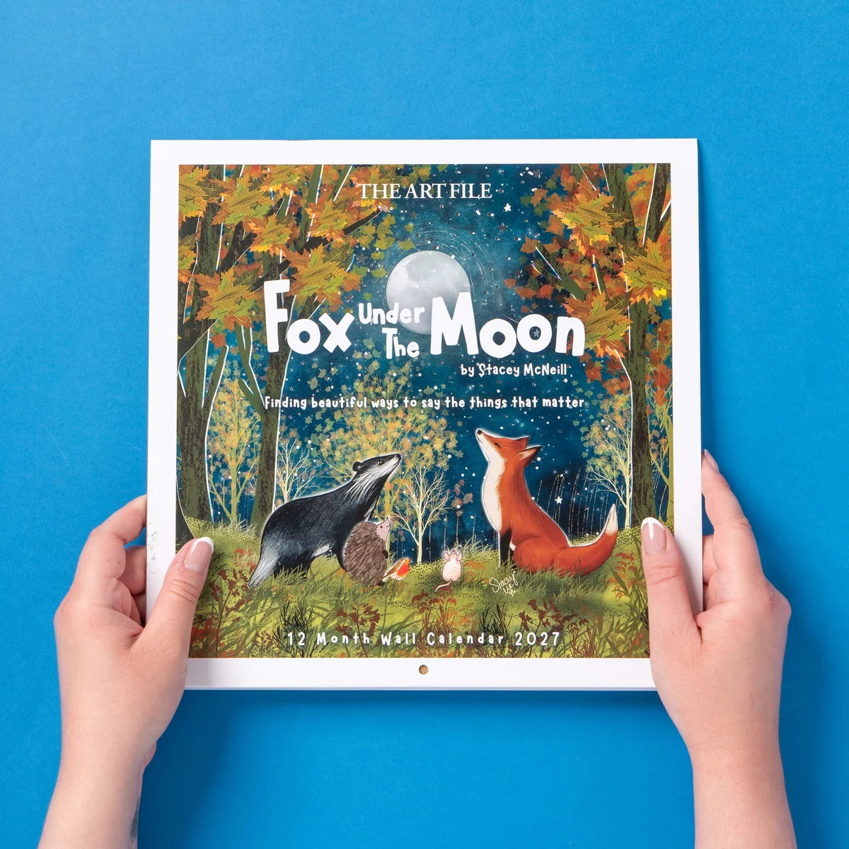 Fox Under The Moon 2027 Calendar