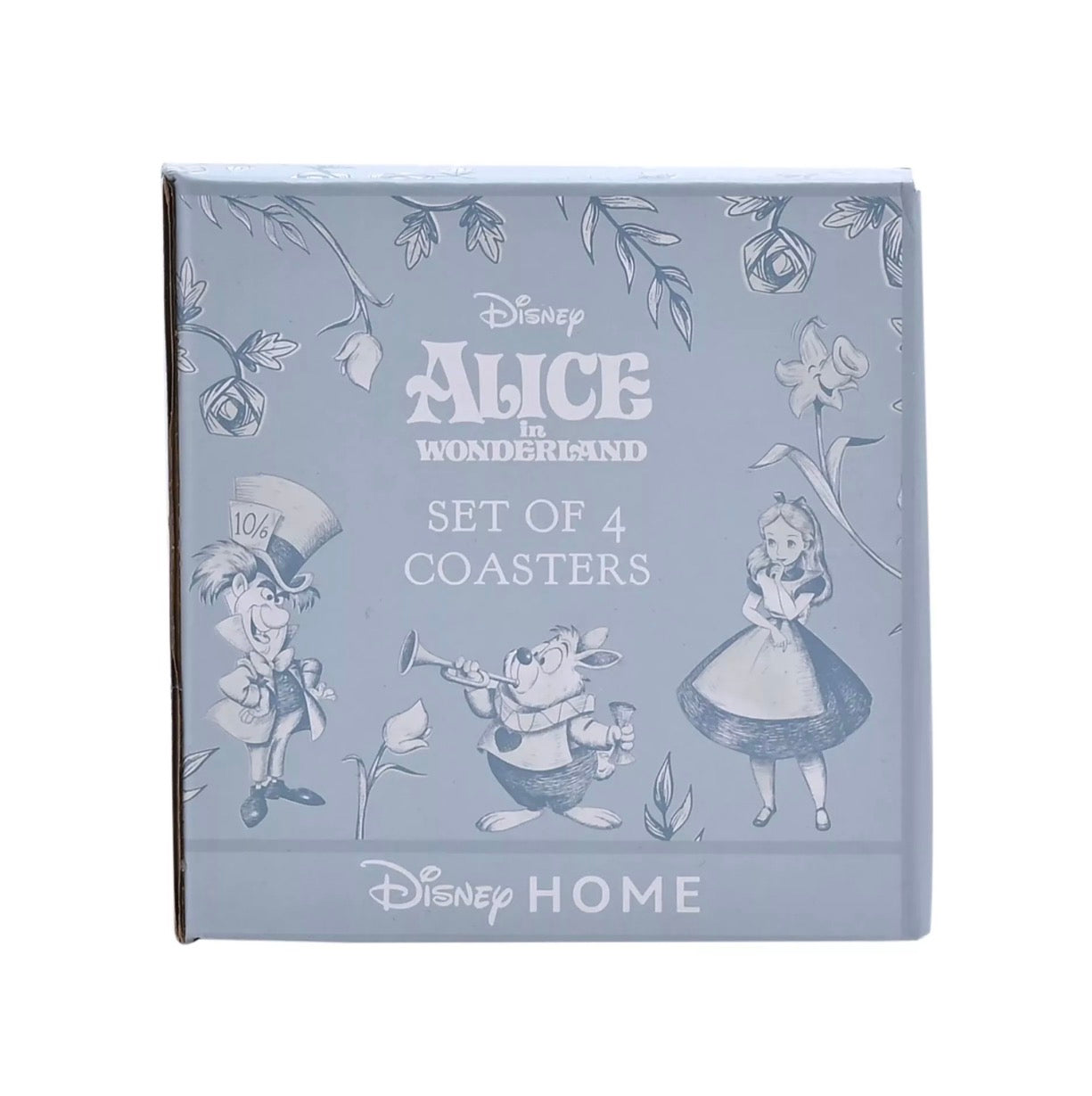 Disney Alice In Wonderland Set Of 4 Coaster