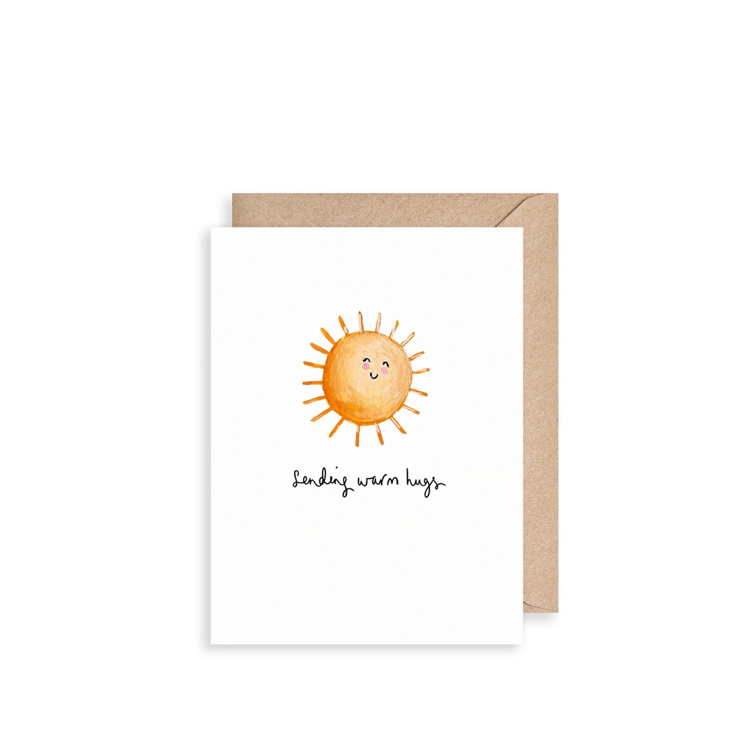 Louise Mulgrew Sun Warm Hugs Mini Card
